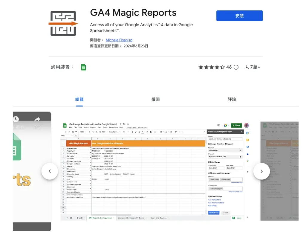 GA4 Magic Reports