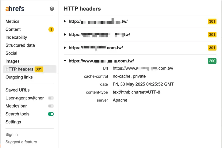 Ahrefs SEO Toolbar 開箱:裝上去,省時間! 3 Ahrefs SEO Toolbar 3 1